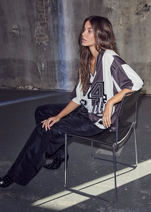 Haute 24 stripe bluse Mocca/Pearl HAUTE L\'AMITIÈ